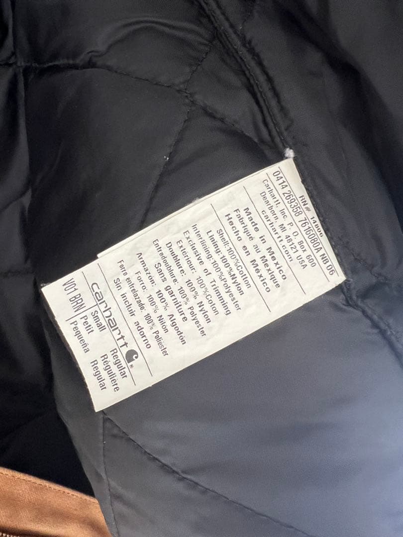 Carhartt ダックベスト S