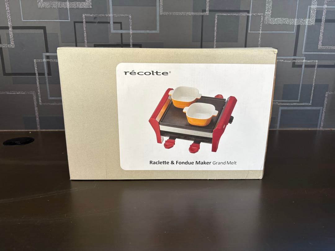 レコルトrecolte ラクレットフォンデュメーカー グランメルトホットプレート