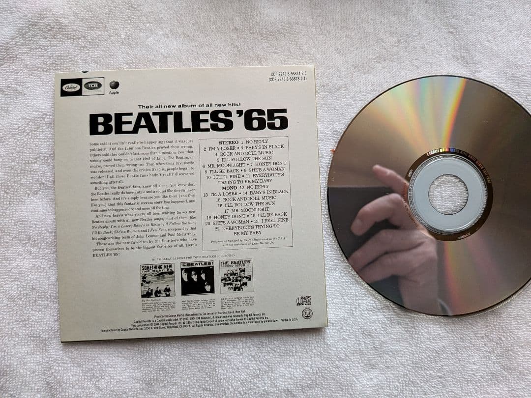 洋楽 The Beatles The Capitol Albums Vol.1& 2