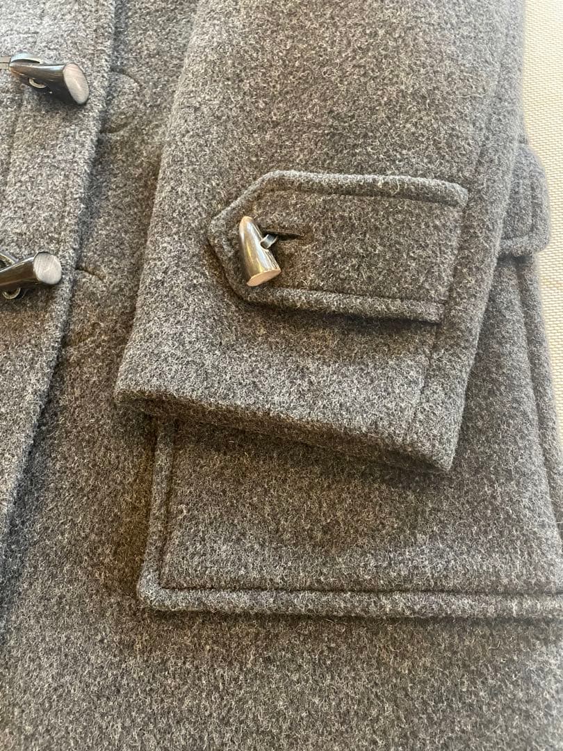 【未使用級】BURBERRY バーバリー スペシャリティ ダッフルコート　グレー