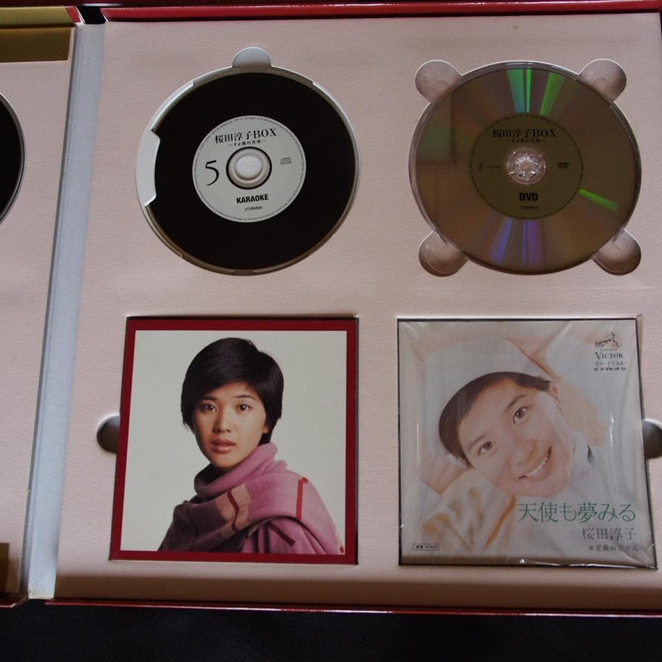 桜田淳子 ボックスそよ風の天使 完全限定生産5CD＋1DVD 写真集 歌詞集付き