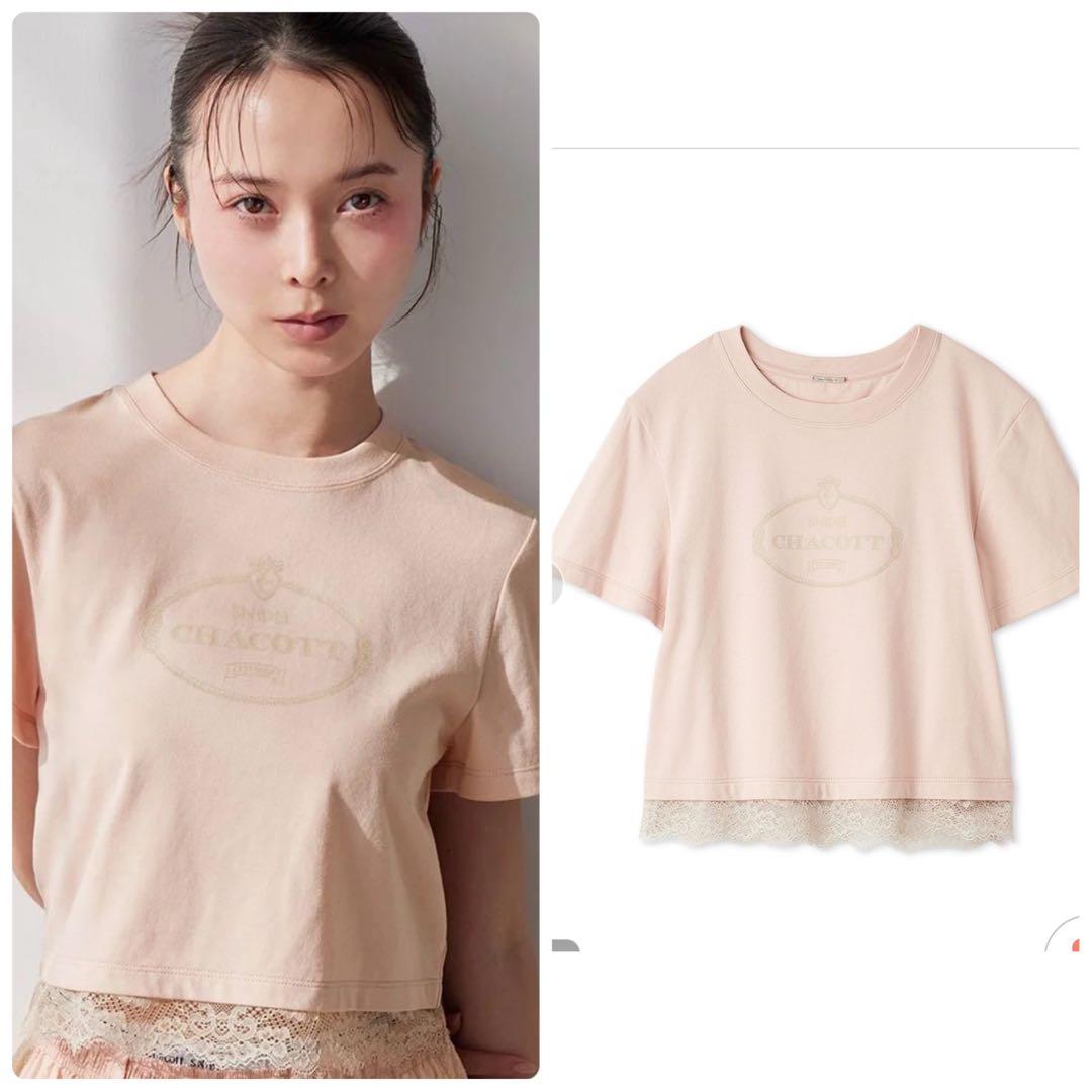 完売色♥️新作新品✨SNIDEL 【Chacott】コラボレーストリムTシャツ