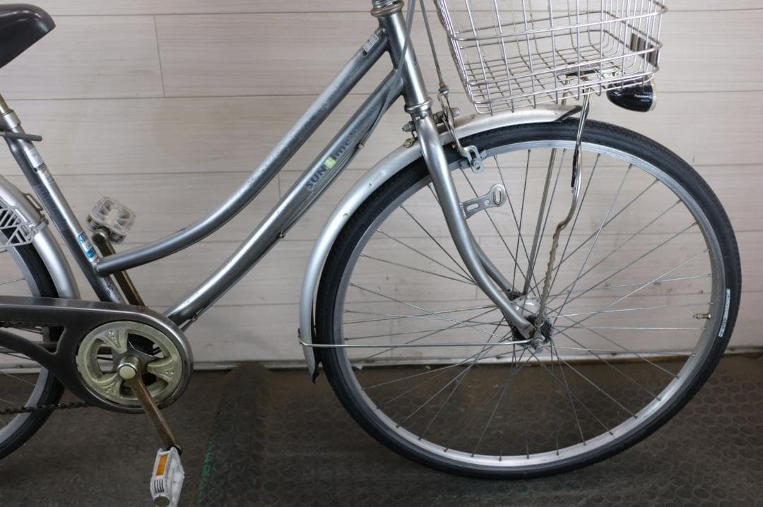 K*U様 丸石製　軽快車　27インチ　6速　ライト