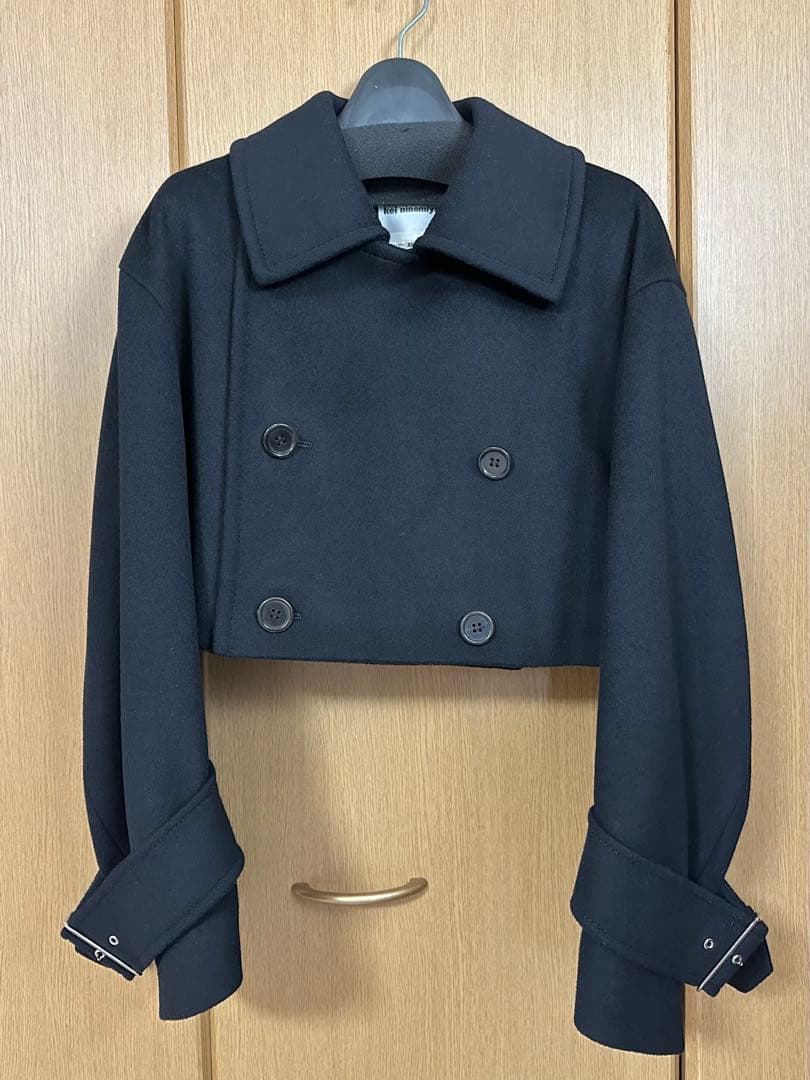 専用 noirkeininomiya コート　ブラック