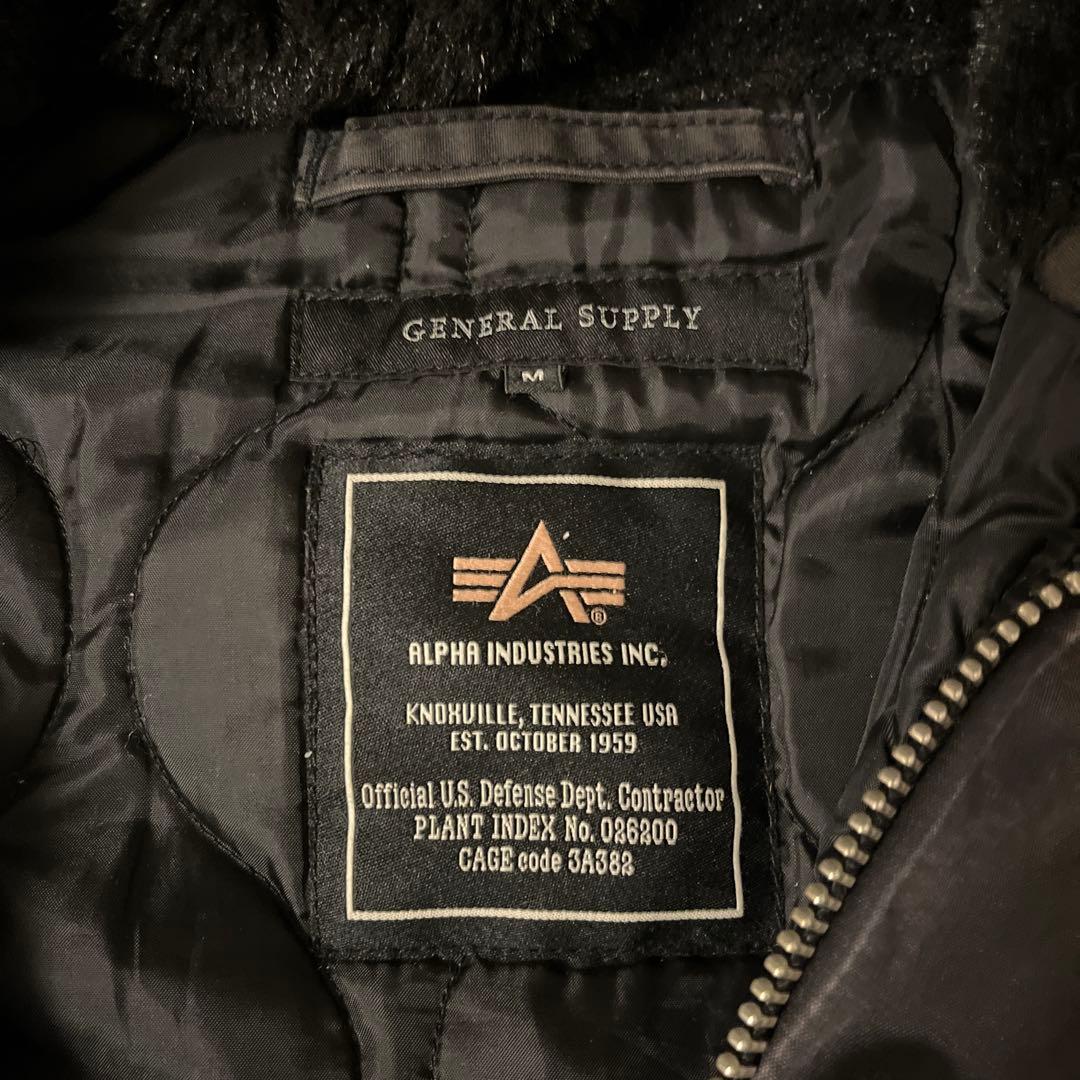 Alpha industries ダブルブレスト モッズコート vintage