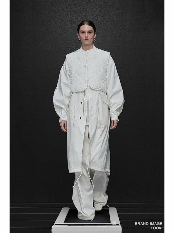 【HYKE】 N/C TYPE M-65 FIELD COAT 黒 3
