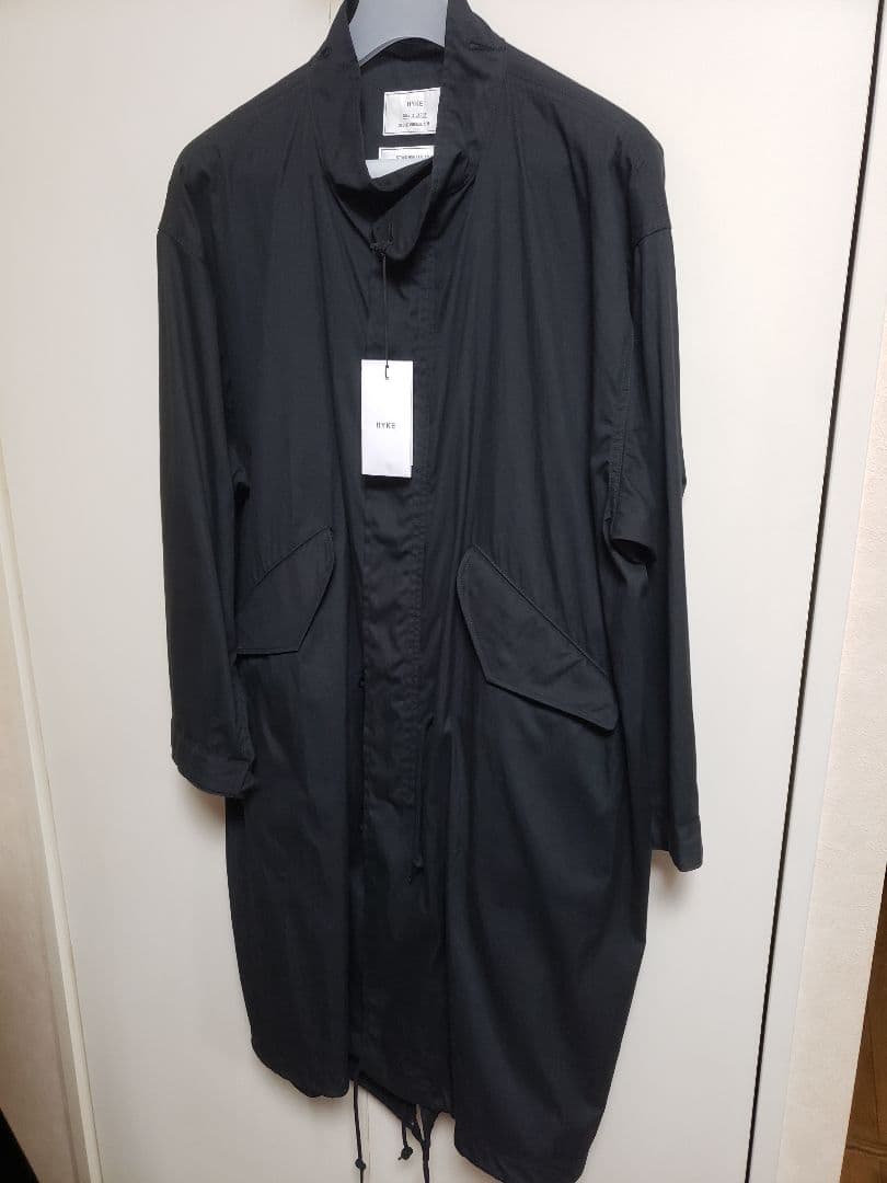【HYKE】 N/C TYPE M-65 FIELD COAT 黒 3