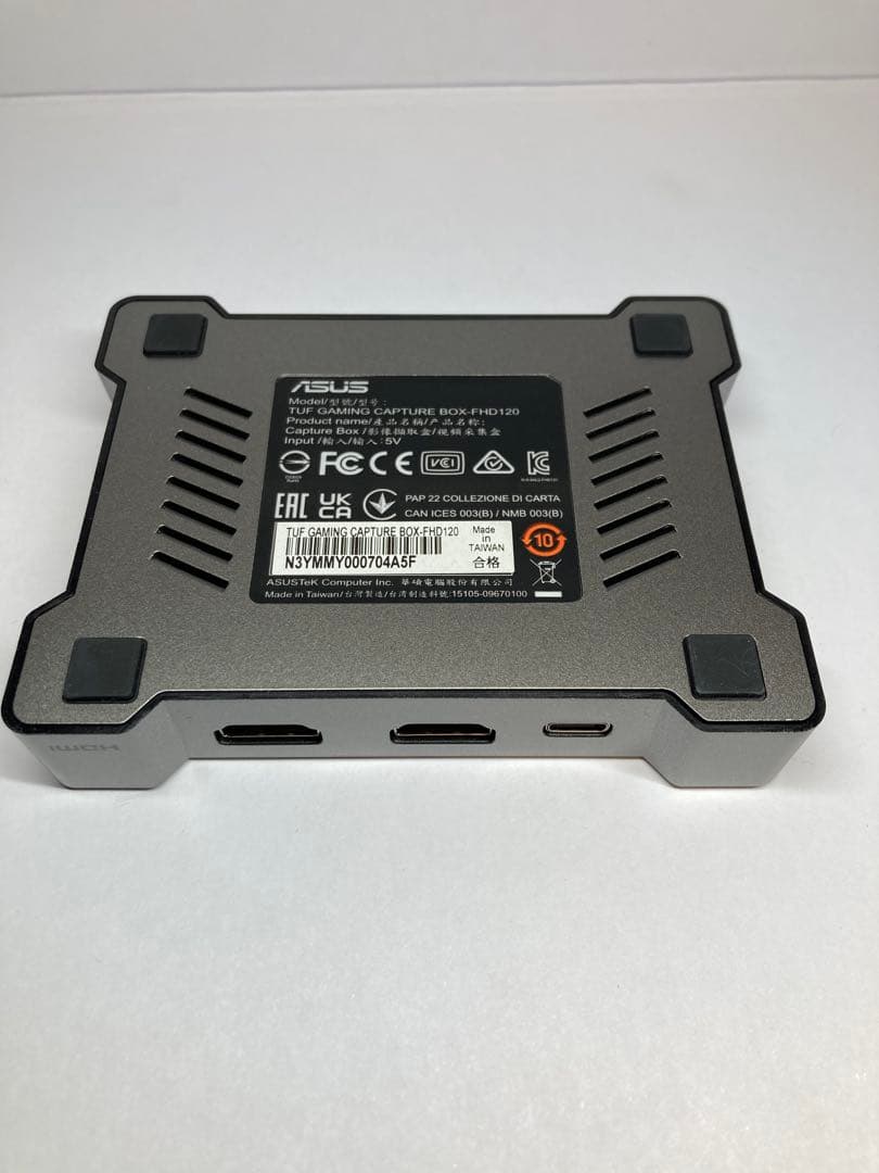 キャプチャASUS TUF GAMING Capture Box-FHD120
