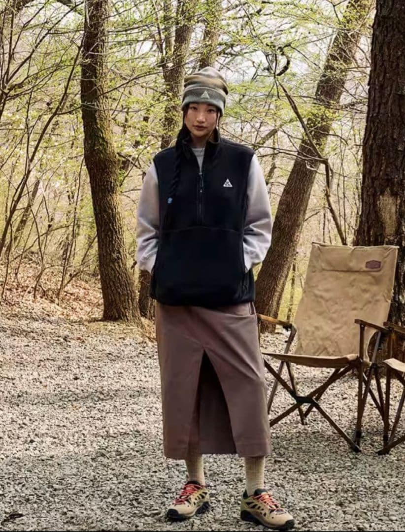 さし様　NIKE ACG \"WOLF TREE\" Half-Zipper