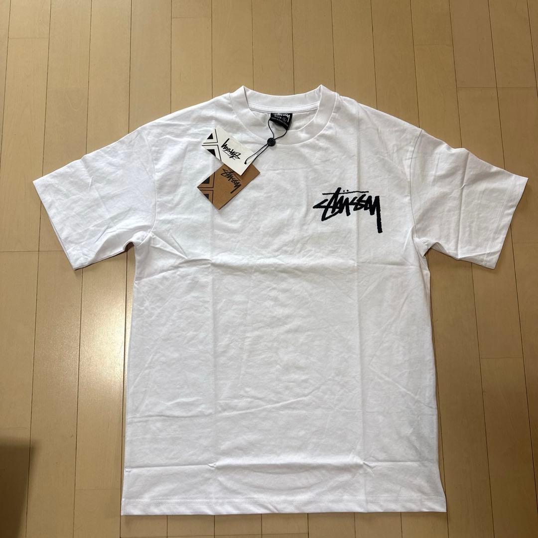 M*i様 STUSSY ステューシー ホワイト ストリート Tシャツ