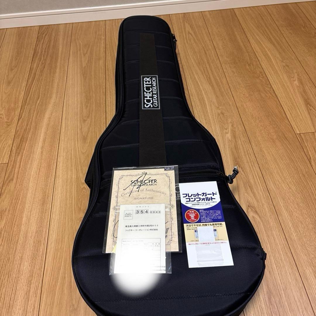 SCHECTER AC-TK-TE-WH/SIG 新品同様