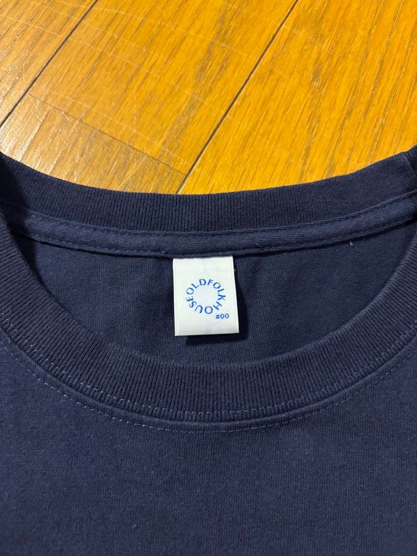 OLDFOLKHOUSE Circle Logo Studs Tシャツ　Navy