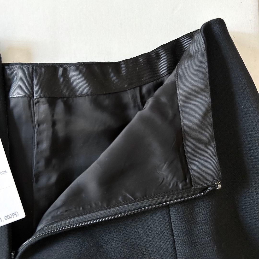 【新品タグ付】定価34,100 Theory ウール ブラックスカート