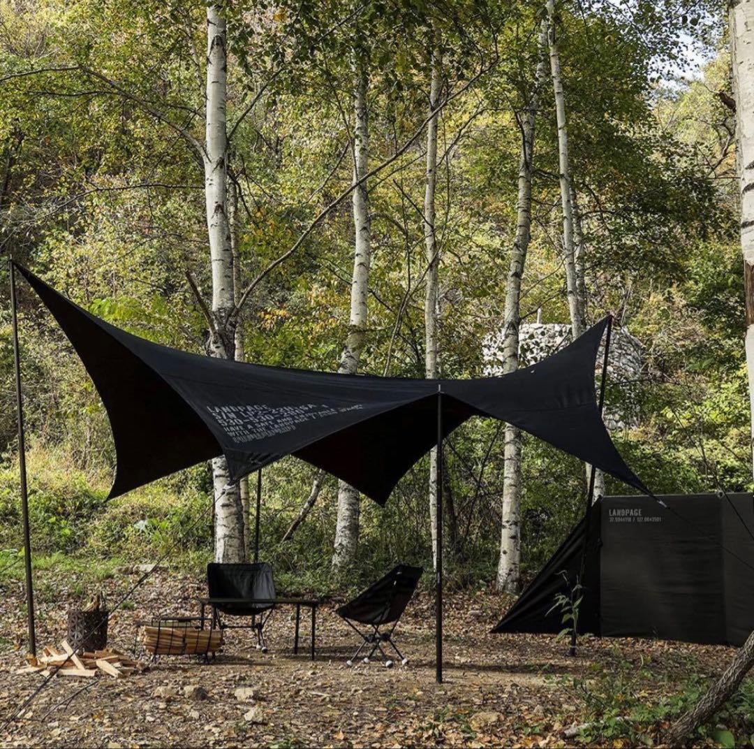 【希少】LAND PAGE HEXA TARP BLACK PANTHER フル