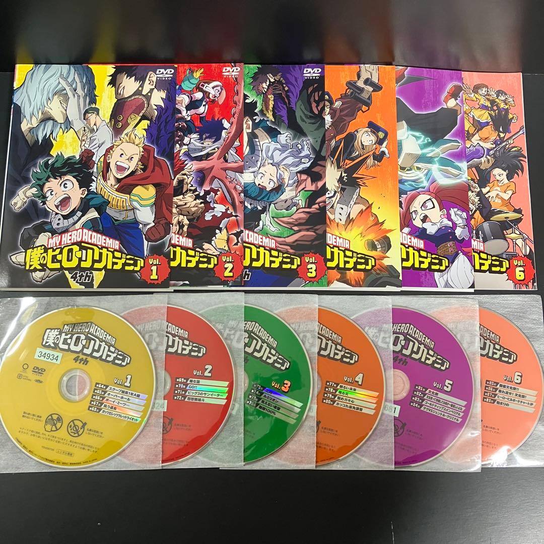 僕のヒーローアカデミア season1~5+映画2本 レンタルDVD アニメ