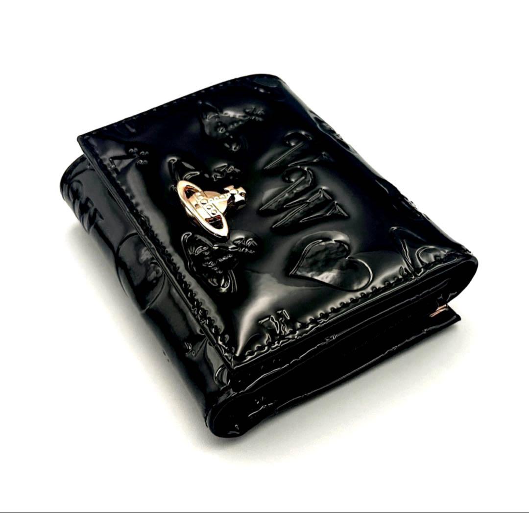 【新品✦超人気】Vivienne Westwood 三つ折り財布 ブラック 黒