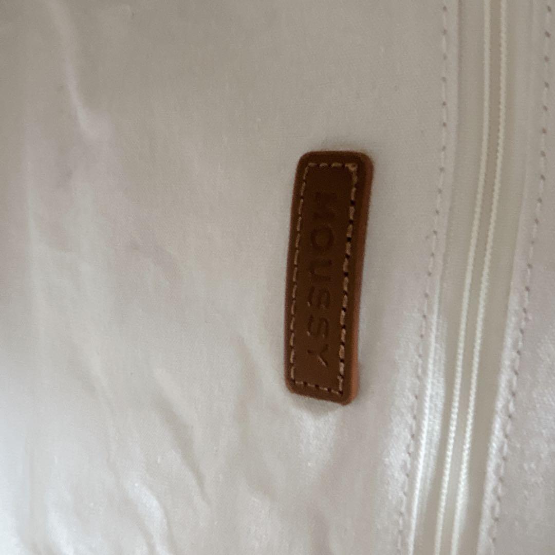 MOUSSY モノグラム ボストンバッグ Lサイズ ベージュ