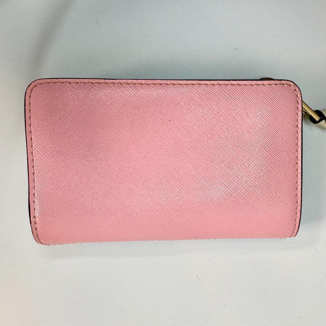 マーク・ジェイコブス　MARC JACOBS 二つ折り財布 ブラック/グリーン