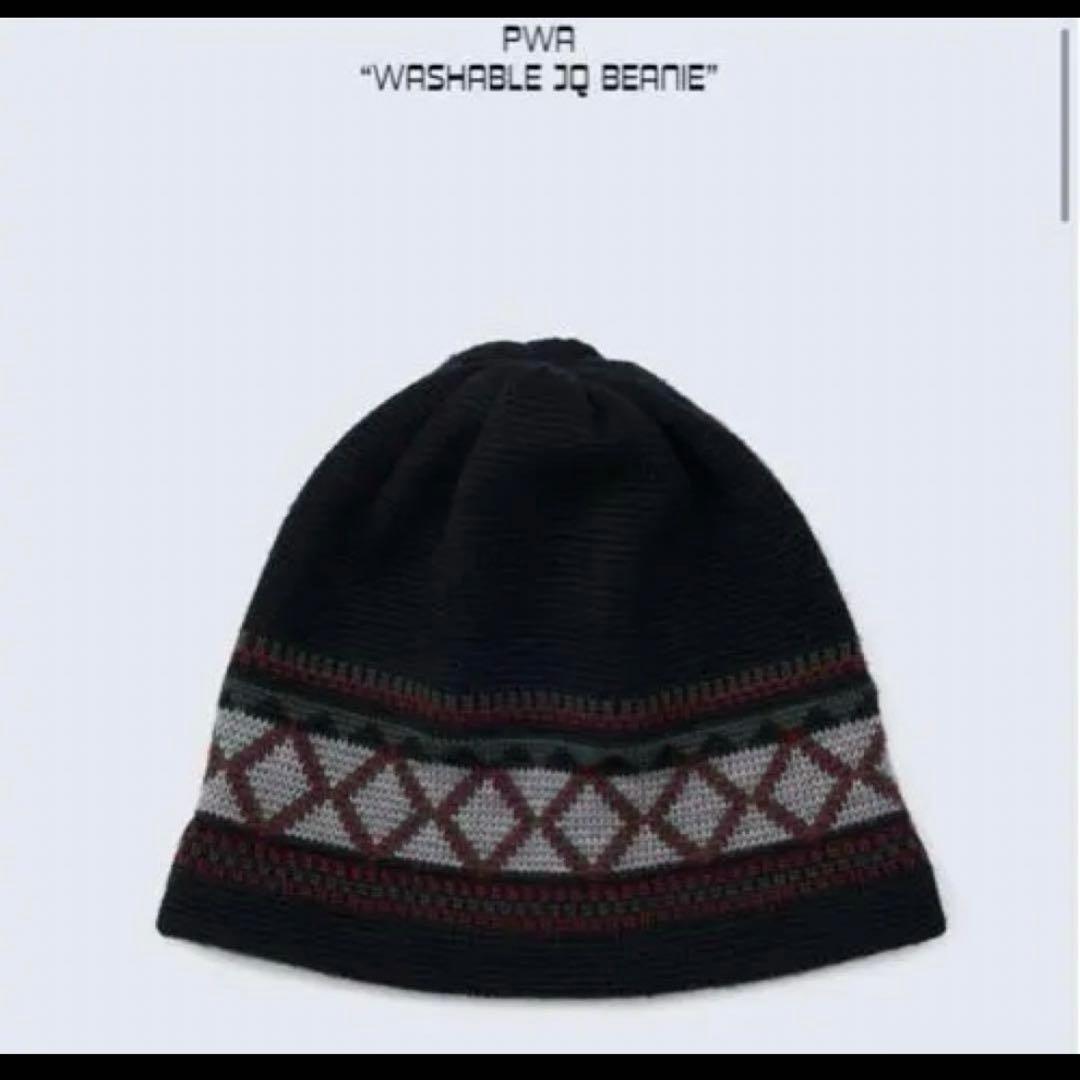 帽子 PWA WASHABLE JQ BEANIE BLACK