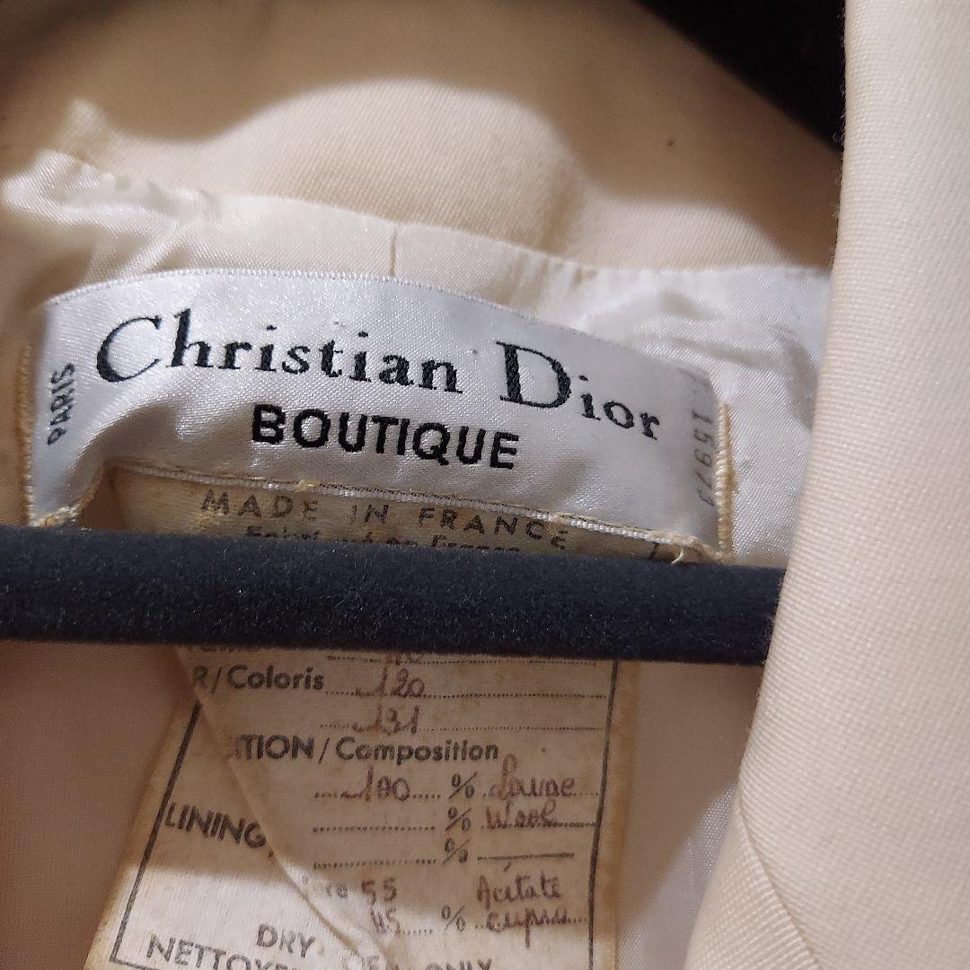 ♥️美品　Christian Dior テーラードジャケット ベージュ
