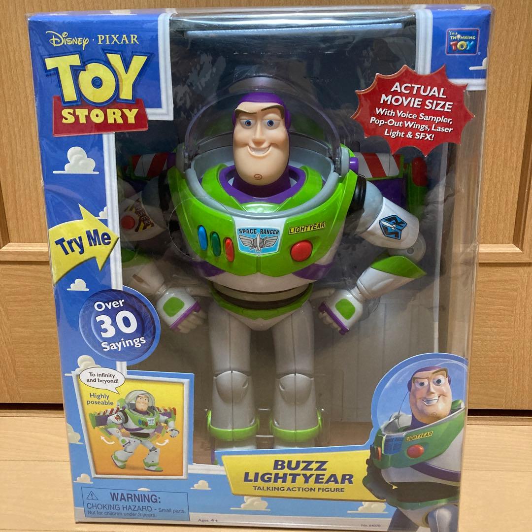 トイストーリー バズライトイヤー・ウッディ　トーキングフィギュア2体セット