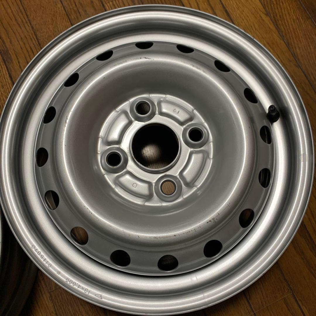 中古　ダイハツ　13インチ　4.00B ホイール　4本セット　鉄　スチール
