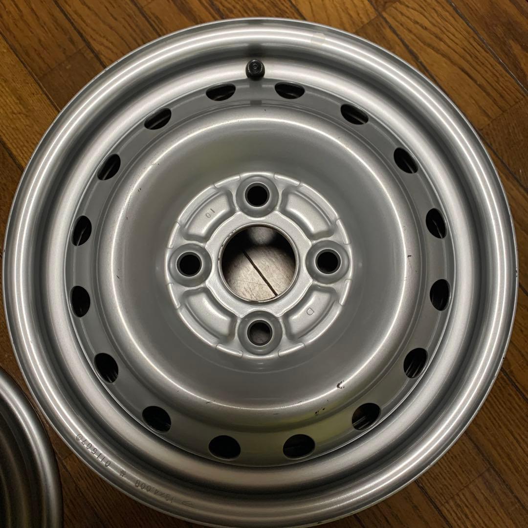 中古　ダイハツ　13インチ　4.00B ホイール　4本セット　鉄　スチール