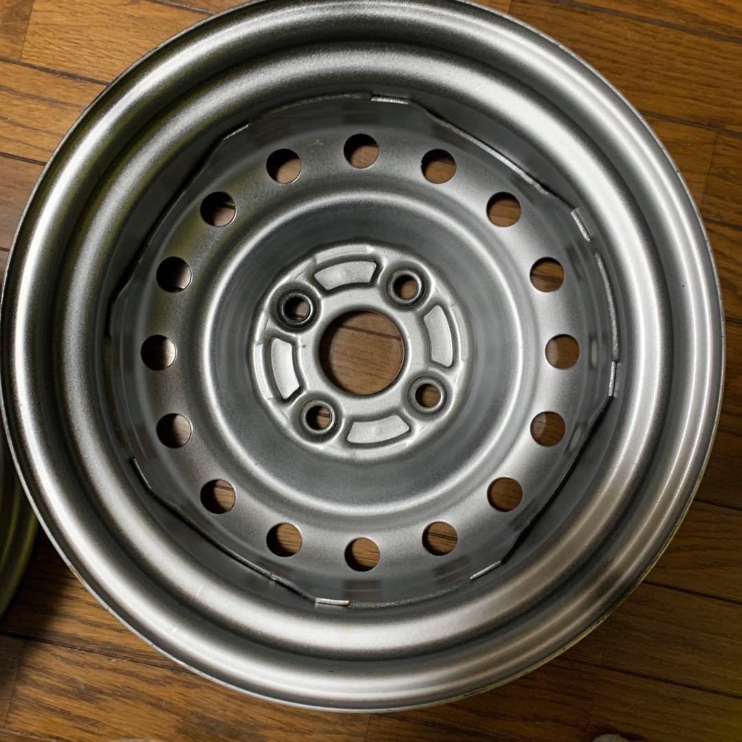 中古　ダイハツ　13インチ　4.00B ホイール　4本セット　鉄　スチール