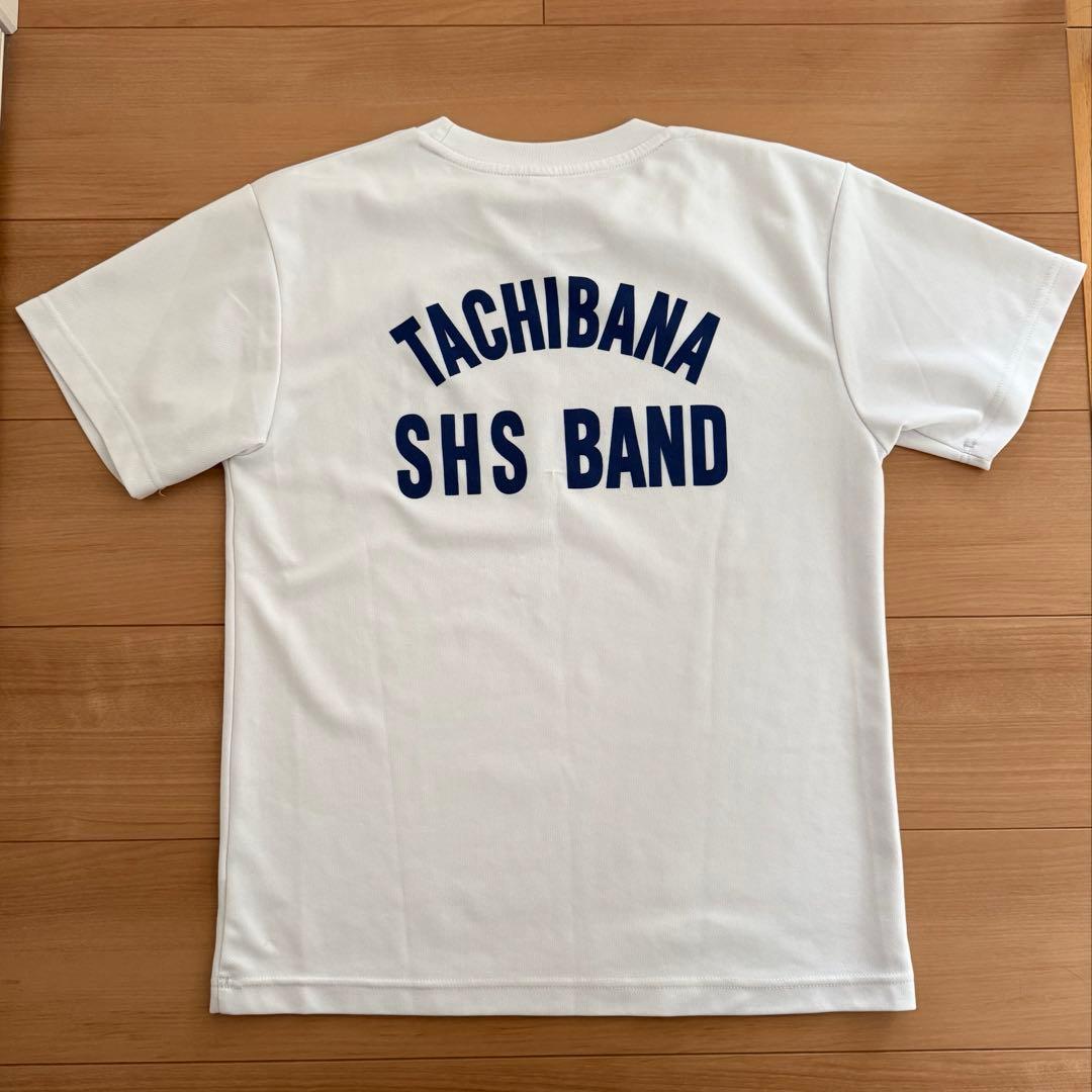 京都橘高校吹奏楽部 Tシャツ TACHIBANA SHS BAND ホワイト