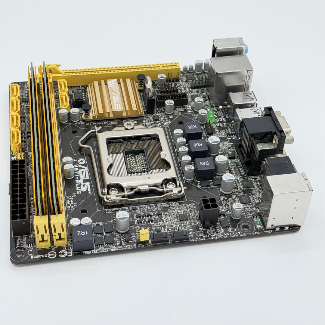 【美品】 H87I-PLUS + i7-4770K + RAM 16GB