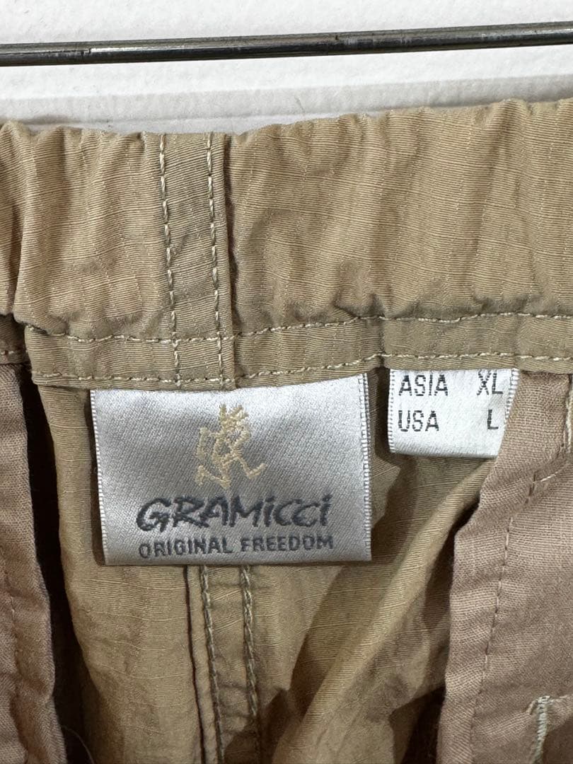 GRAMICCI ×RHC ベージュナイロンパンツ XL