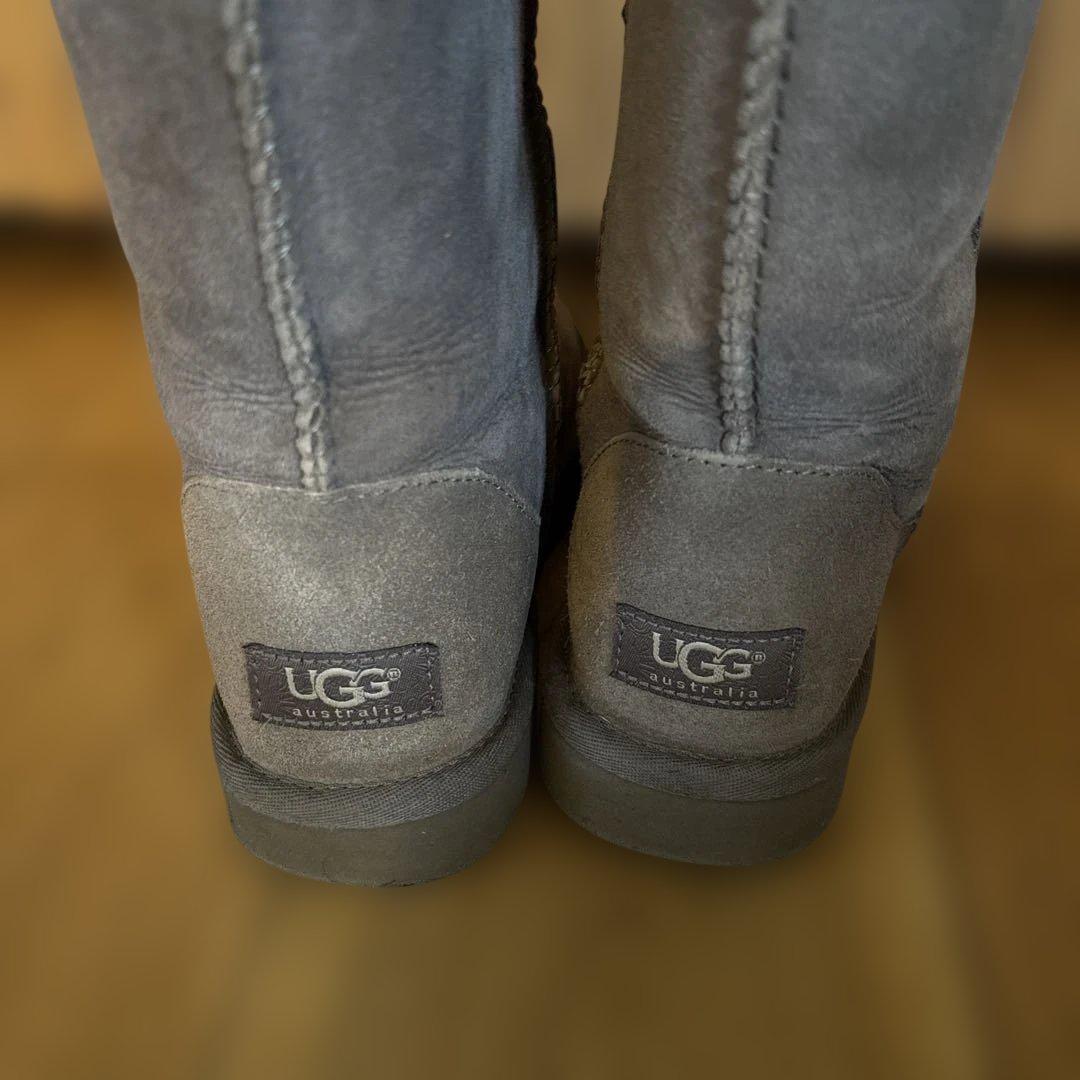 UGG グレー ロングムートンブーツ