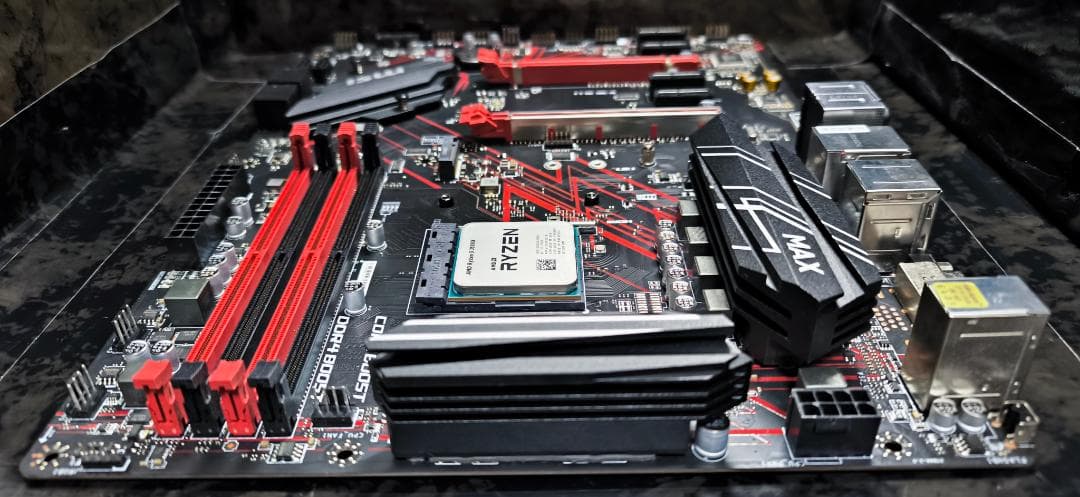 セット売り!! Ryzen5 3500X+MSI B450 GAMING 動確済