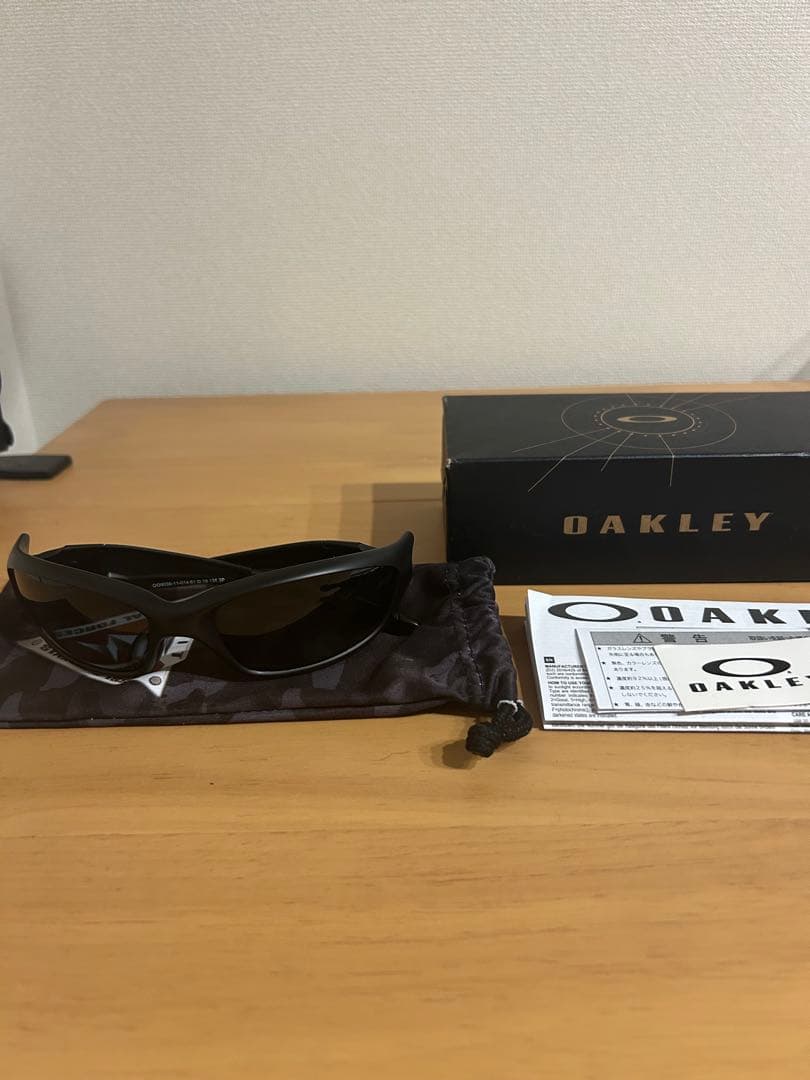 新品 OAKLEY STRAIGHT JACKET 偏光レンズ USA製