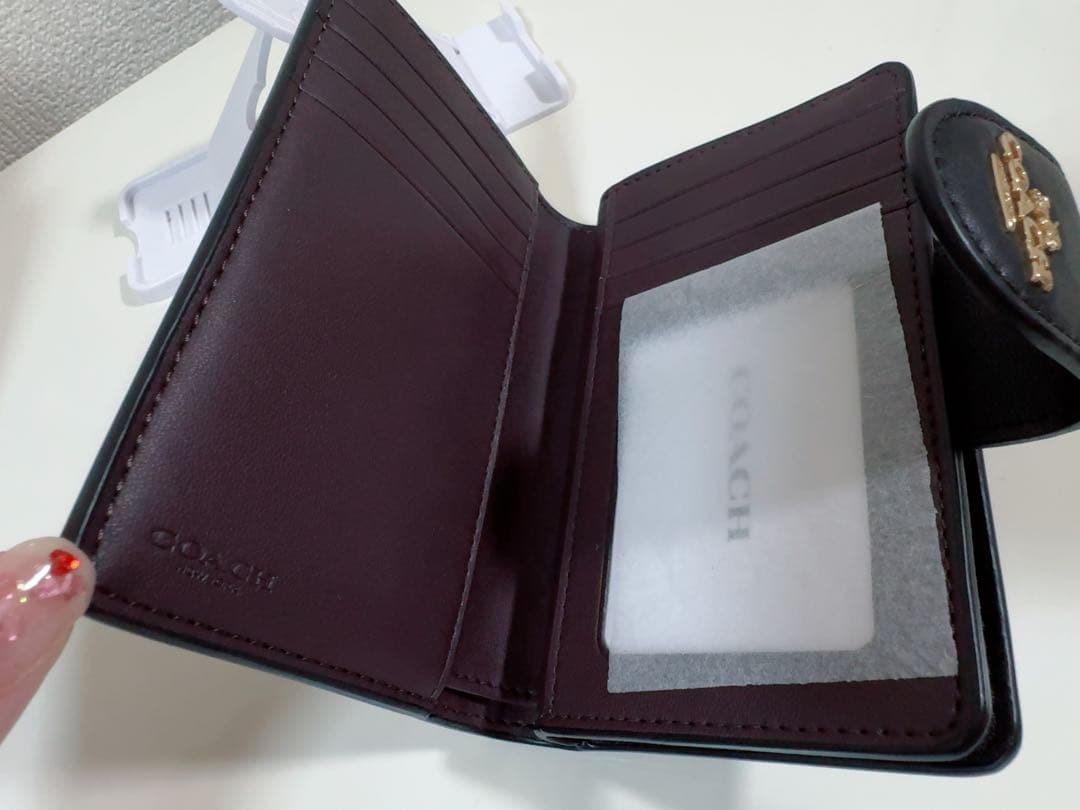 【新品・正規品】コーチ 2つ折り財布 2点セット