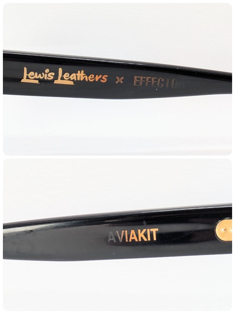 ルイスレザー × EFFECTOR AVIAKIT エフェクター サングラス