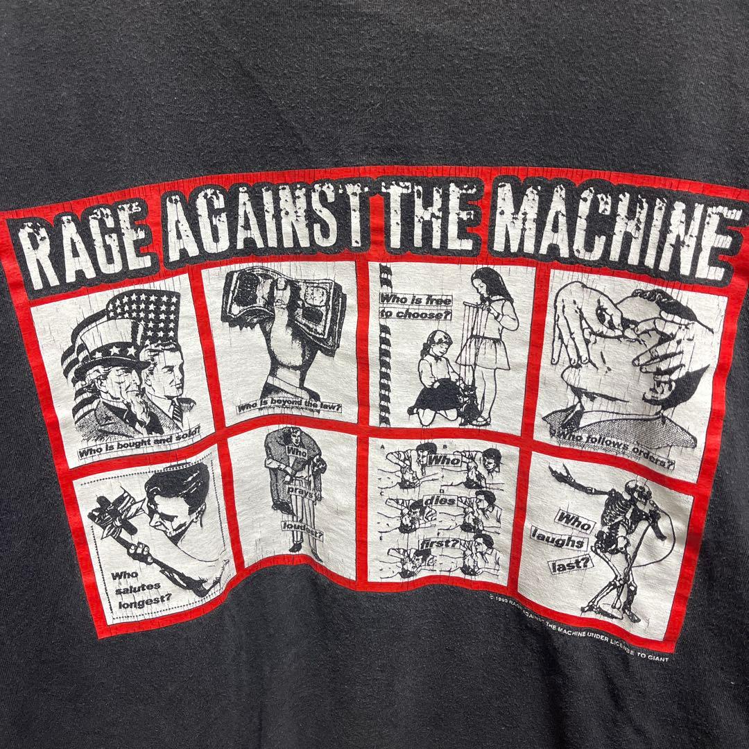 RAGE AGAINST THE MACHINE Tシャツ 90s レイジ