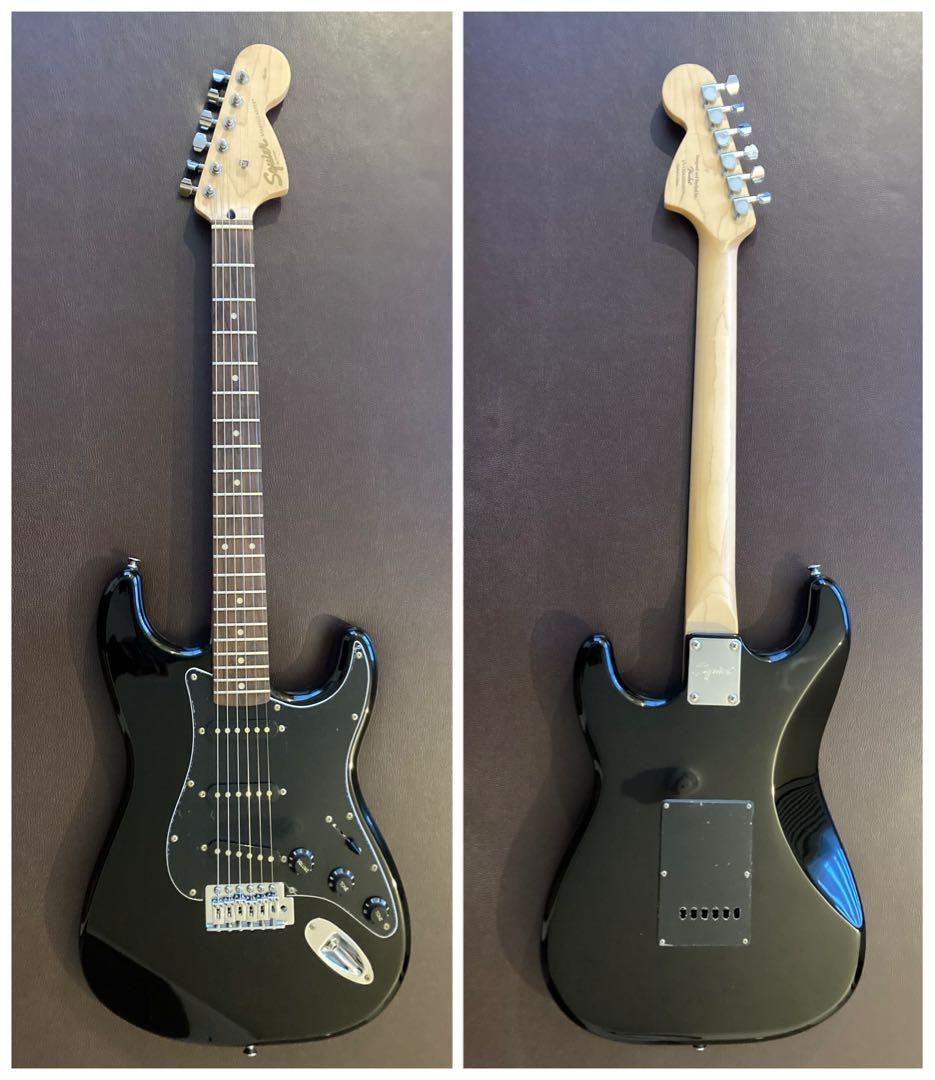 【限定FSR】Squier Affinity Strat All Black