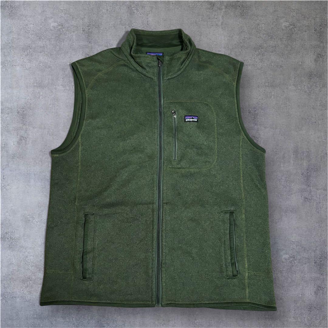 ス*ン様 patagonia ベターセーター フリース ベスト グリーン XL