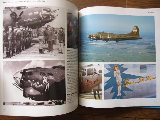 洋書 AIRCRAFT NOSE ART / J P WOOD
