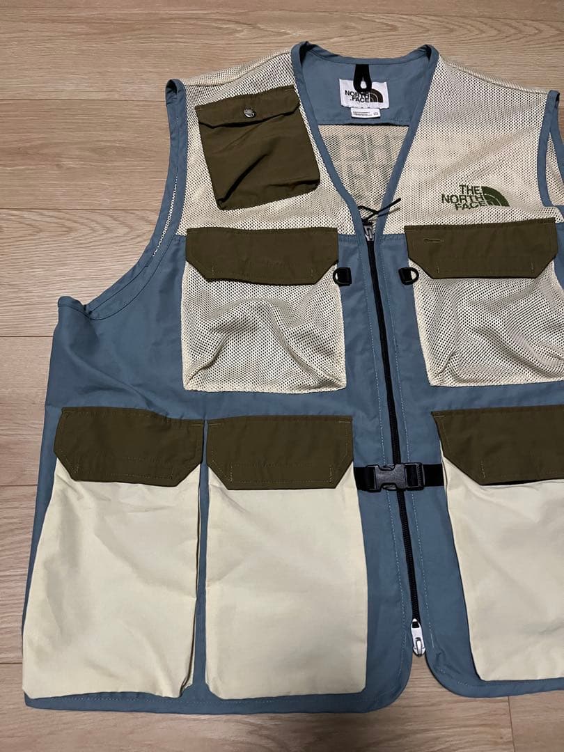 試着のみ US the north face field vest XXL