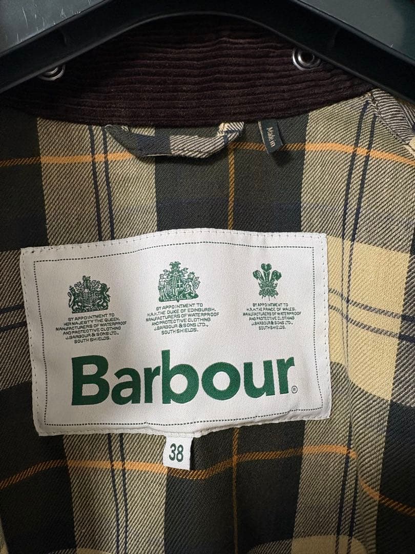 Barbour OS Bedale オイルドジャケット 38インチ