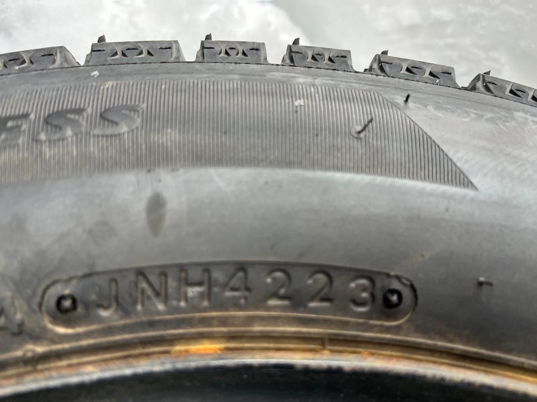 冬　165/65R15 ブリヂストン　VRX2 2023年　4本セット　イボ付