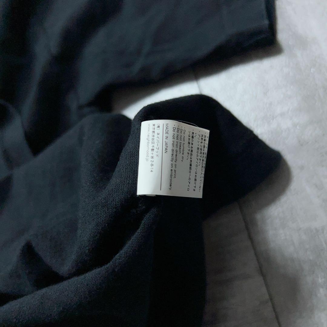 NEIGHBORHOOD ネイバーフッド BOXロゴ Tシャツ 黒 両面プリント