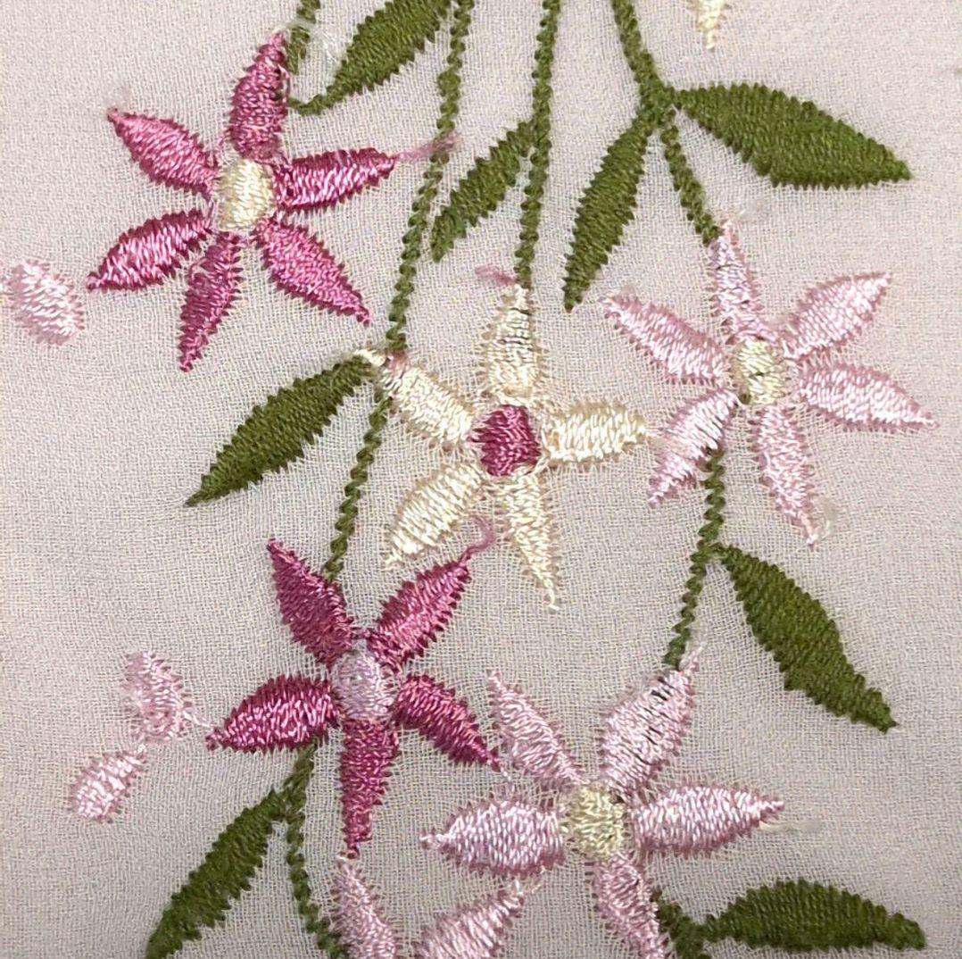 TOCCA NANDIA ワンピース ピンク系 花柄刺繍 4サイズ トッカ