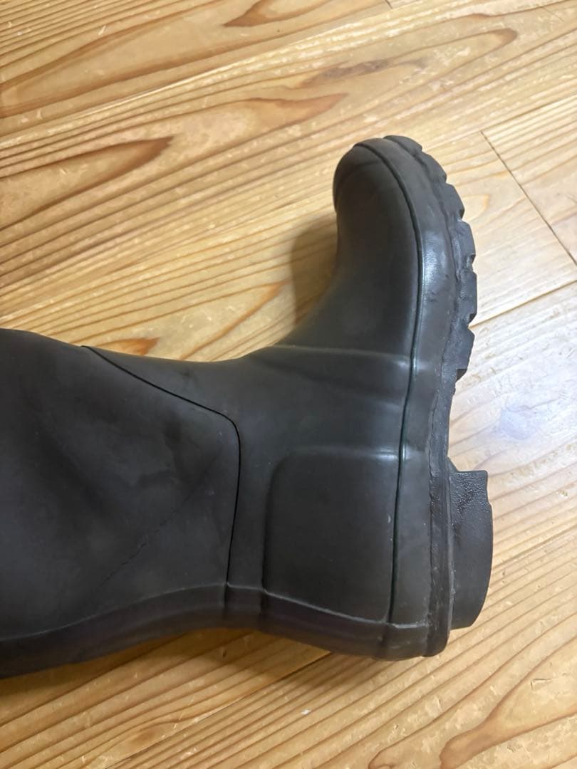 HUNTER レインブーツ長靴フェスティバルチョコレート