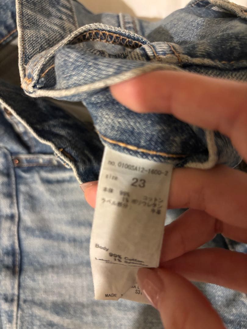 【美品】MOUSSY MVS FLARE 23 通常丈