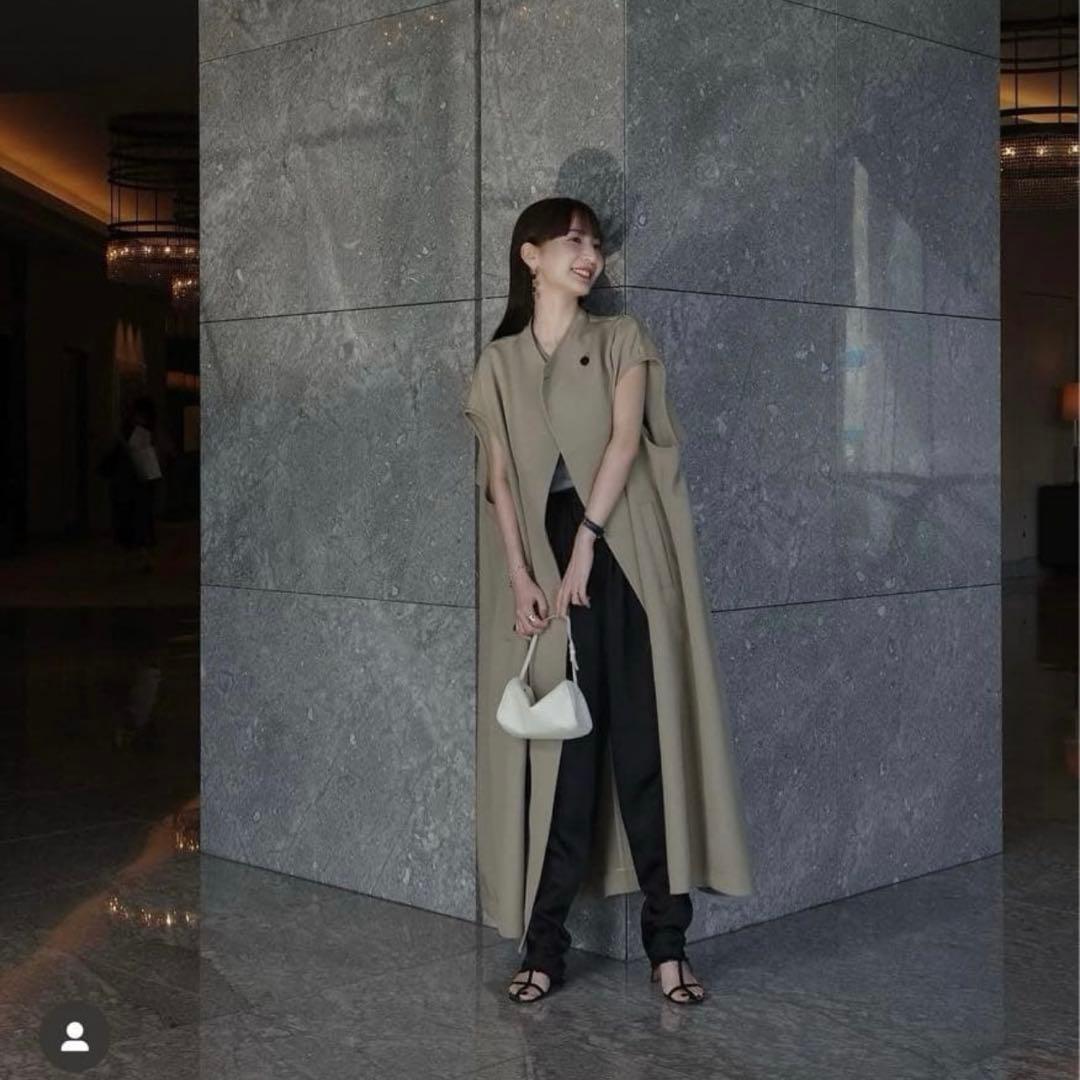 ジャケット・アウター louren volume flare trench coat