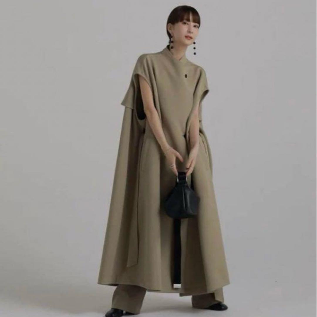 ジャケット・アウター louren volume flare trench coat