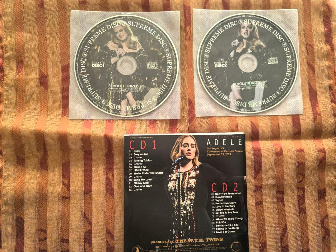 洋楽 WEEKENDS WITH ADELE 30 LAS VEGAS SHOW CD
